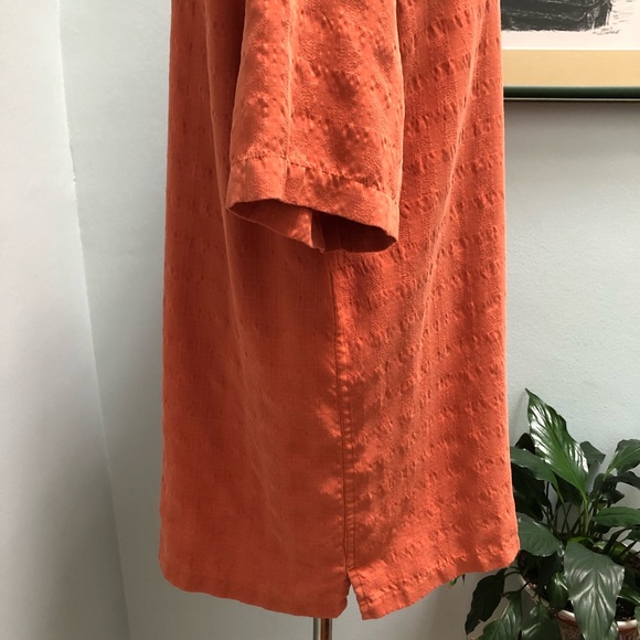 Age of Wisdom MAN’s Casual Textured Weave Shirt - Picture 4 of 10